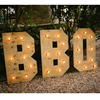 BBQ lichtletters